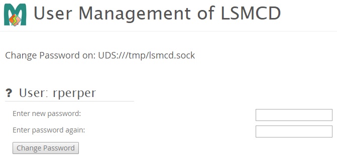 !LSMCD Change Password